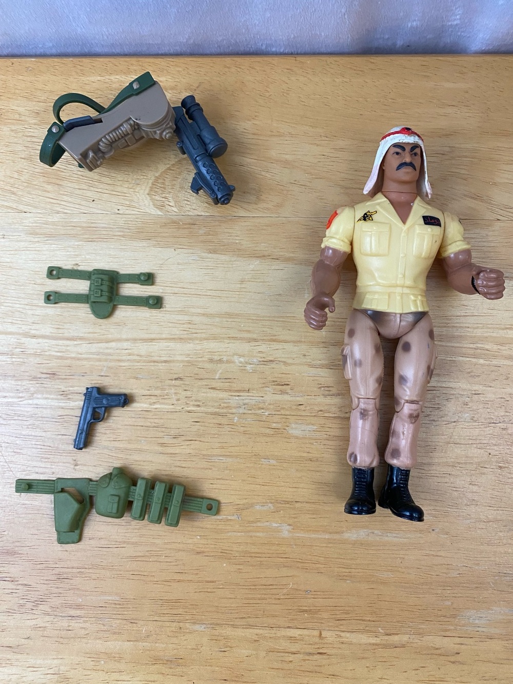 1986 Coleco Rambo Force of Freedom Nomad Action Figure
